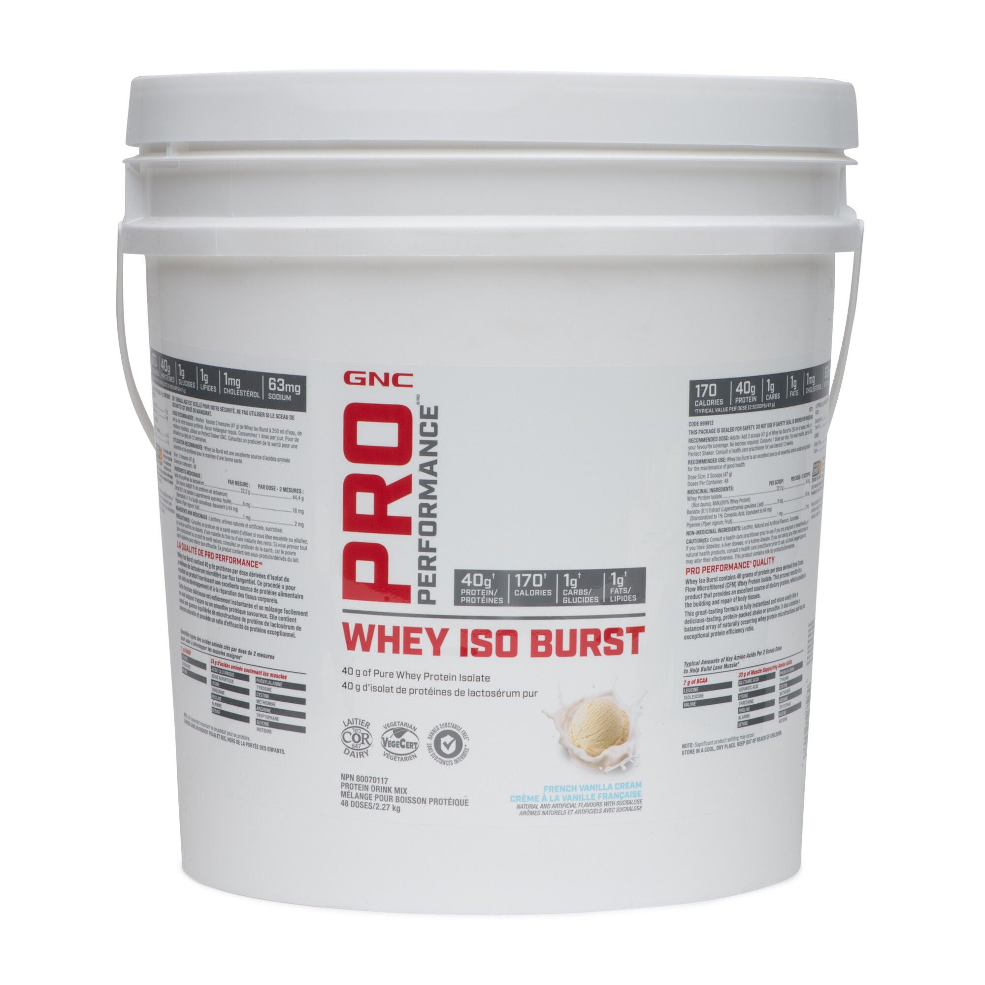 Whey Iso Burst - French Vanilla Cream